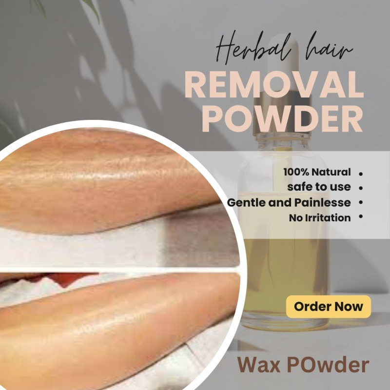 HERBAL WAX POWDER - [ Pure Herbal ] -100 gms