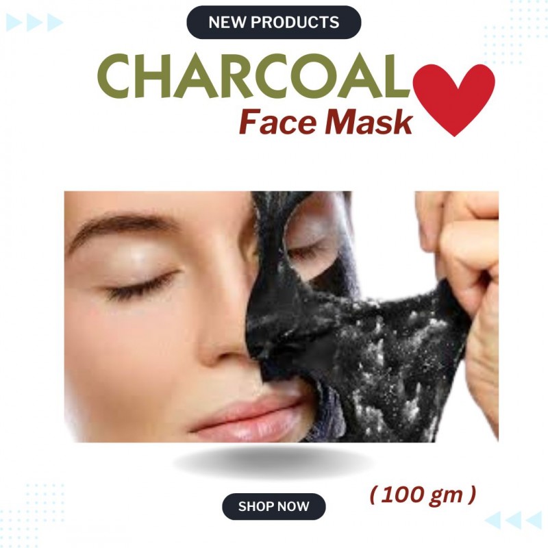 CHARCOAL FACE MASK - 100 gm