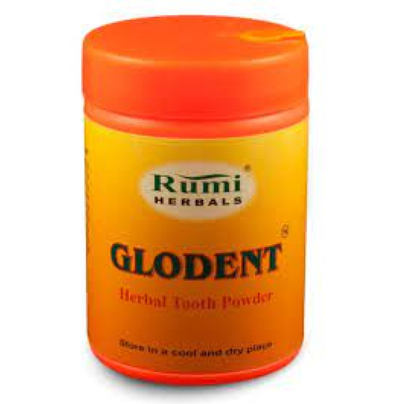 GLODENT - Herbal Tooth Powder .