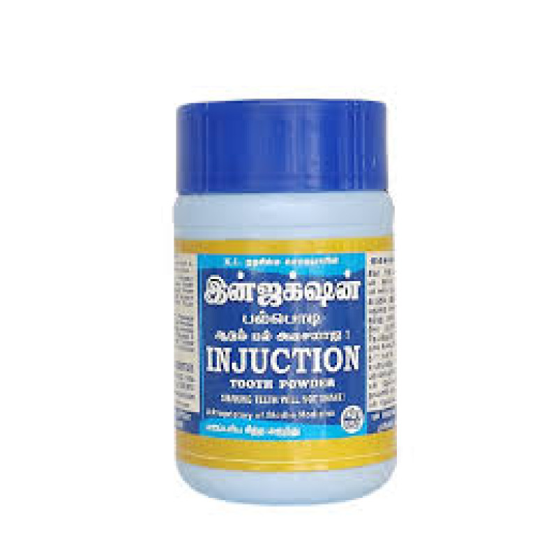 INJECTION - Herbal Tooth Powder .